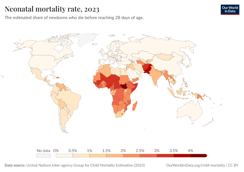 A thumbnail of the "Neonatal mortality rate" chart